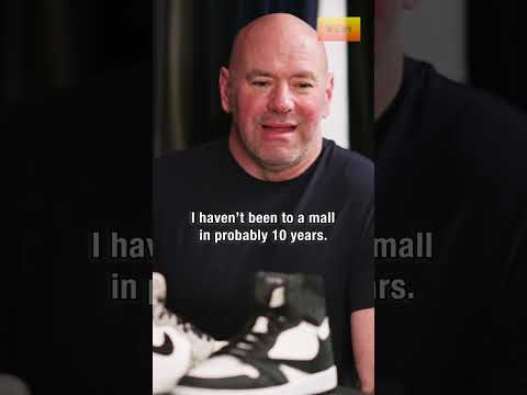 Dana White Spent 0k On Sneakers Last Year 💰👟