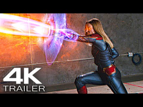 THE MARVELS _ Villain Reveal Trailer (2023) Captain Marvel 2 Movie 4K UHD