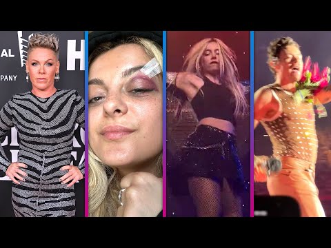 Inside Pink, Bebe Rexha, Ava Max and Harry Styles’ AWKWARD on Stage Moments With Fans