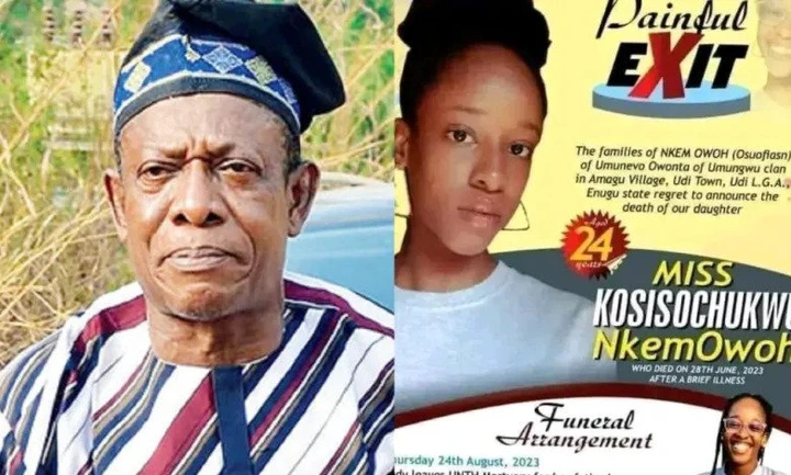 Nkem Owoh loses 24-year-old daughter, burial announced