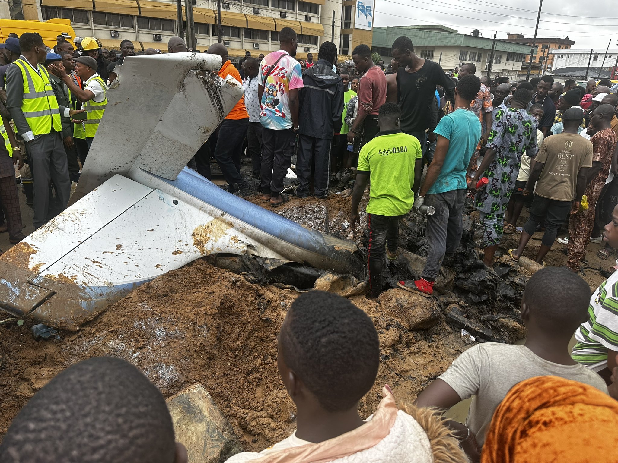 BREAKING: Owner Of Aircraft That Crashed In Lagos Identified [DETAILS]