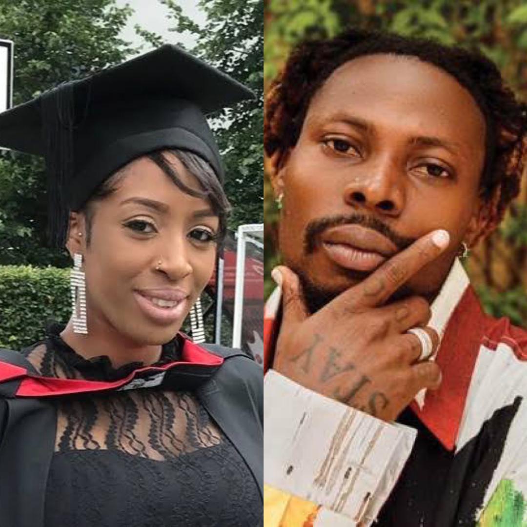 Sister of lady who died at Asake’s concert in London criticizes him for using her image without their family’s consent during his recent concert