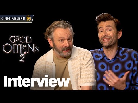 ‘Good Omens’ Season 2 Interviews With David Tennant, Michael Sheen And More