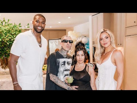 Khloé Kardashian and Ex Tristan Thompson Pose Together in Rare Moment