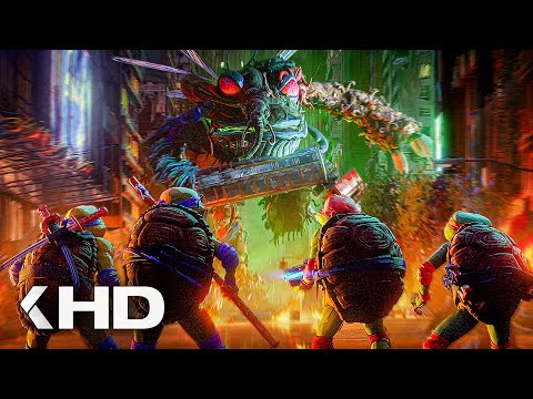 Teenage Mutant Ninja Turtles: Mutant Mayhem – Ninja Turtles vs Giant Superfly (2023)