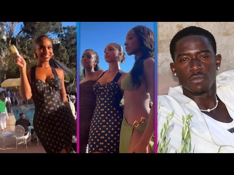 INSIDE Lori Harvey’s Pool Party With Boyfriend Damson Idris