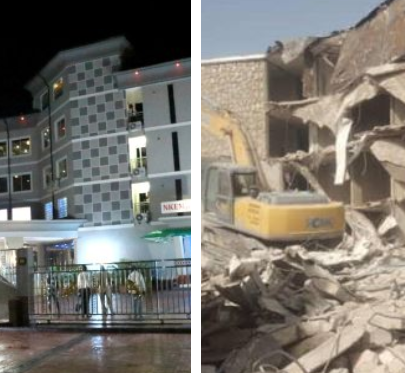 Imo PDP Campaign Chairman Cries Out As Govt Demolishes His Hotel