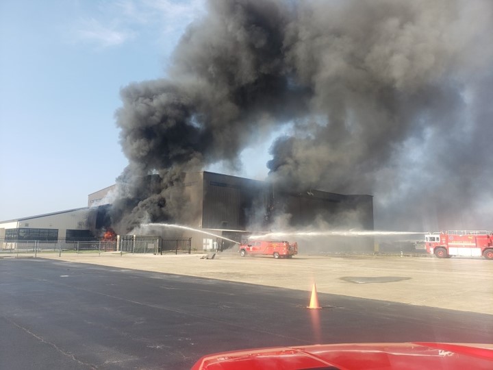 Breaking: Lagos International Airport On Fire