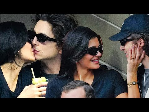 Kylie Jenner and Timothée Chalamet KISS at the US Open