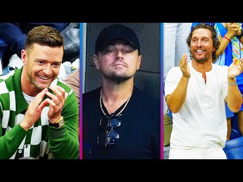 Matthew McConaughey, Justin Timberlake, Leonardo DiCaprio and More Stars at 2023 US Open