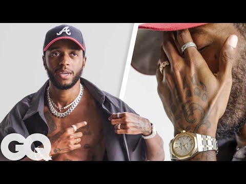 6LACK Breaks Down His Tattoos | GQ