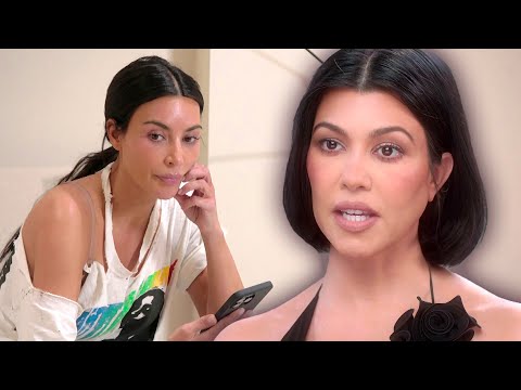 Kourtney Kardashian Calls Kim Kardashian a ‘F**king Witch’ During Heated Phone Call