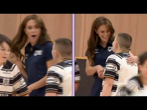 Kate Middleton REACTS to Surprise Tickles at Wheelchair Rugby Event