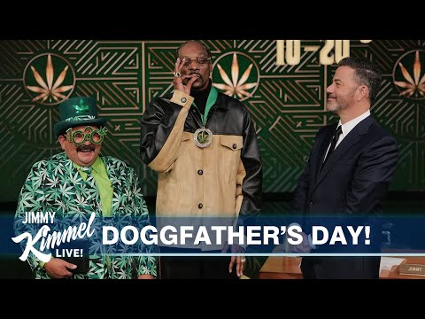 Jimmy Kimmel Declares Snoop Dogg’s Birthday DOGGFATHER’S DAY