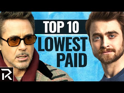 Top 10 Lowest Paid Actors In Hollywood