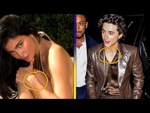 Kylie Jenner and Timothée Chalamet Seemingly Rock Matching Jewelry