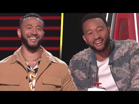 The Voice: John Legend BLOWN AWAY by His ‘Twin’