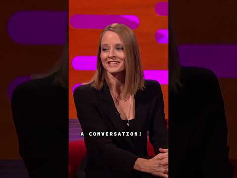 Jodie Foster’s TERRIFIED of Anthony Hopkins!😨 #Shorts