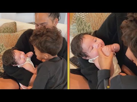 Chrissy Teigen and John Legend’s Son Miles Sweetly Sings to Newborn Brother Wren