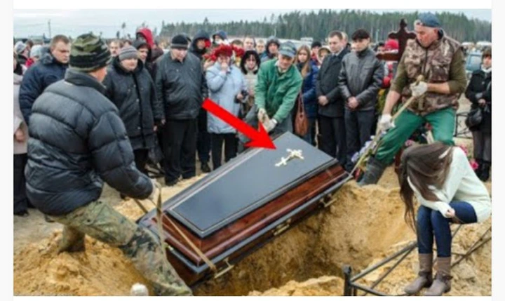 The coffin refused to be buried then priest opened it and shocked everyone