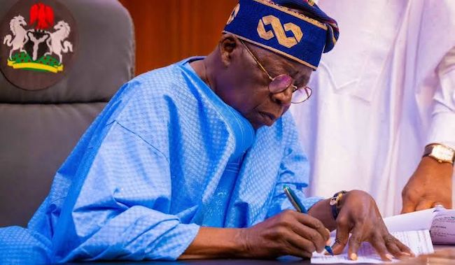 BREAKING: Tinubu writes Senate on  2024 budget presentation