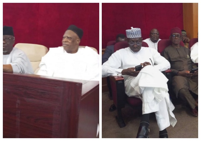 BREAKING: APC Chairman Ganduje, Others Present As Appeal Court Delivers Judgment On Nasarawa Gov Election