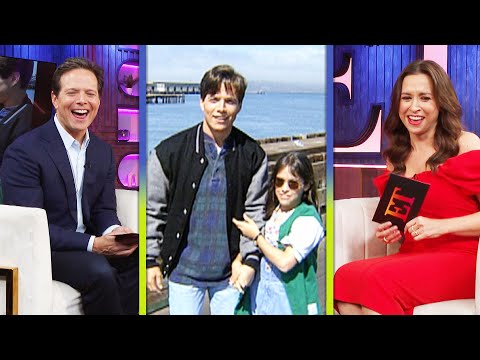 Lacey Chabert and Scott Wolf Get EMOTIONAL Over Party of Five Memories | Spilling the E-Tea