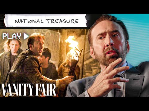 Nicolas Cage Rewatches National Treasure, Moonstruck, Dream Scenario & More | Vanity Fair