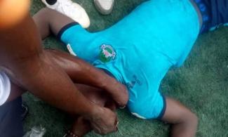 Nigerian Footballer slumps during training, dies