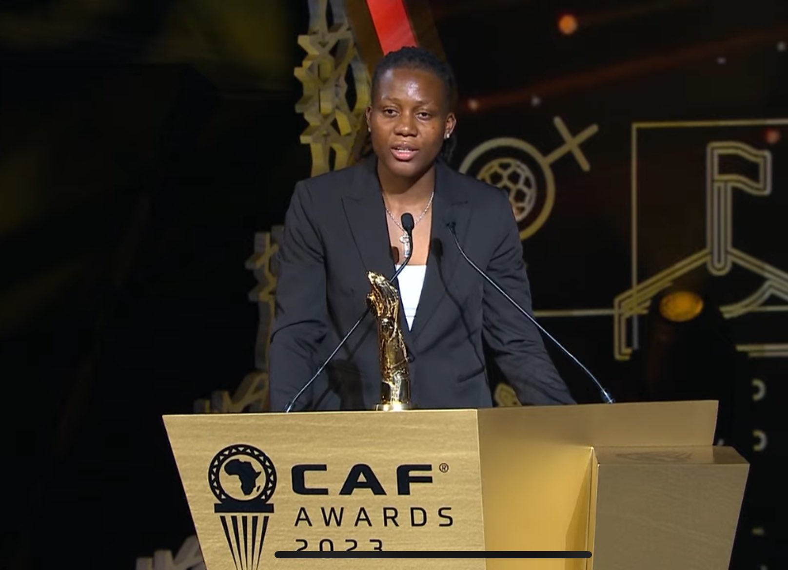 BREAKING: Nigeria’s Nnadozie Crowned 2023 CAF Women’s Goalkeeper Of The Year