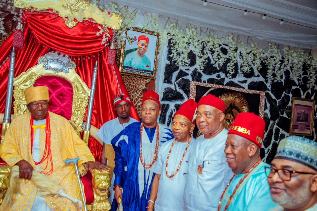 VP Shettima, Ganduje Storm Anambra State, Receive Chieftaincy Titles [PHOTOS]