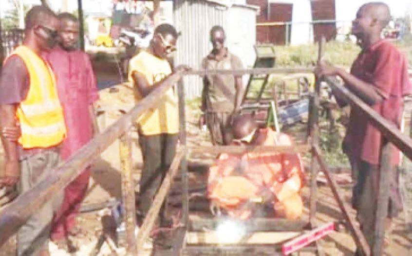 Meet The Professor In Top Nigerian University That Works As A Welder And Why