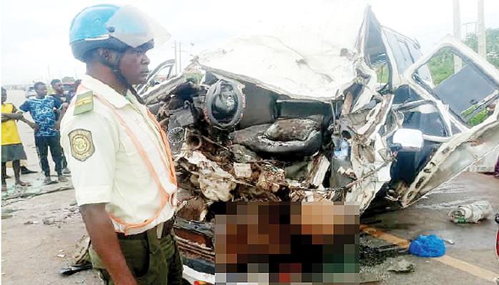 TRAGEDY: 2 Die In Lagos-Ibadan Highway Crash