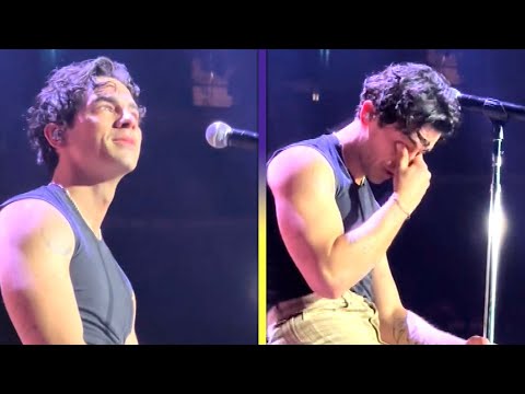 Joe Jonas Tears Up Singing Little Bird as Daughters Watch On