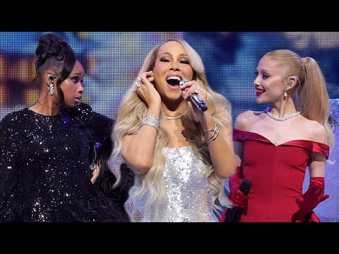 Mariah Carey, Ariana Grande and Jennifer Hudson Reunite for SURPRISE ‘Oh Santa!’ Performance