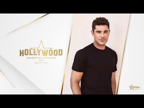 Zac Efron Walk of Fame Ceremony