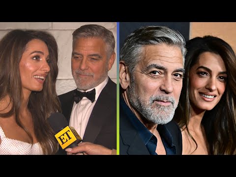 Amal Clooney Shares How Husband George Supports Her in RARE Interview