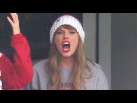 See Taylor Swift’s STRONG Reaction to Travis Kelce Getting Shoved Mid-Game