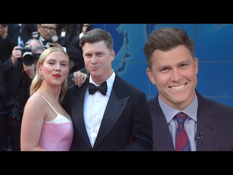 SNL: Colin Jost Tricked Into ROASTING Scarlett Johansson’s Movies