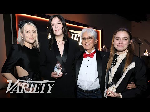 Joan Baez Presents Boygenius with the ‘Group of the Year Award’ at Variety Hitmakers