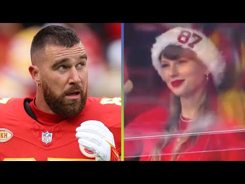 Taylor Swift Cheers on Travis Kelce at His Chiefs Game on Christmas