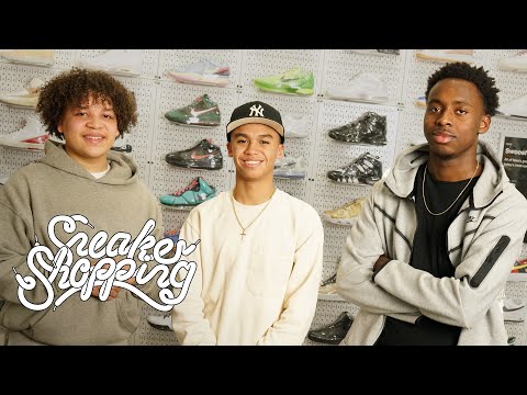 Fan Contest Winners Jordan Rivers, Jakai Mines and Joel Galarza Jr. Go Sneaker Shopping With Complex