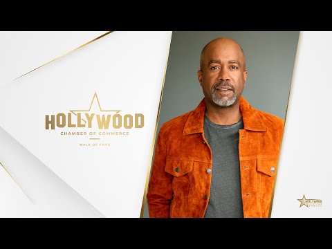 Darius Rucker Walk of Fame Ceremony