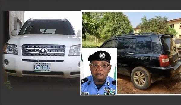 Row over auctioned stolen SUV bought by retired AIG