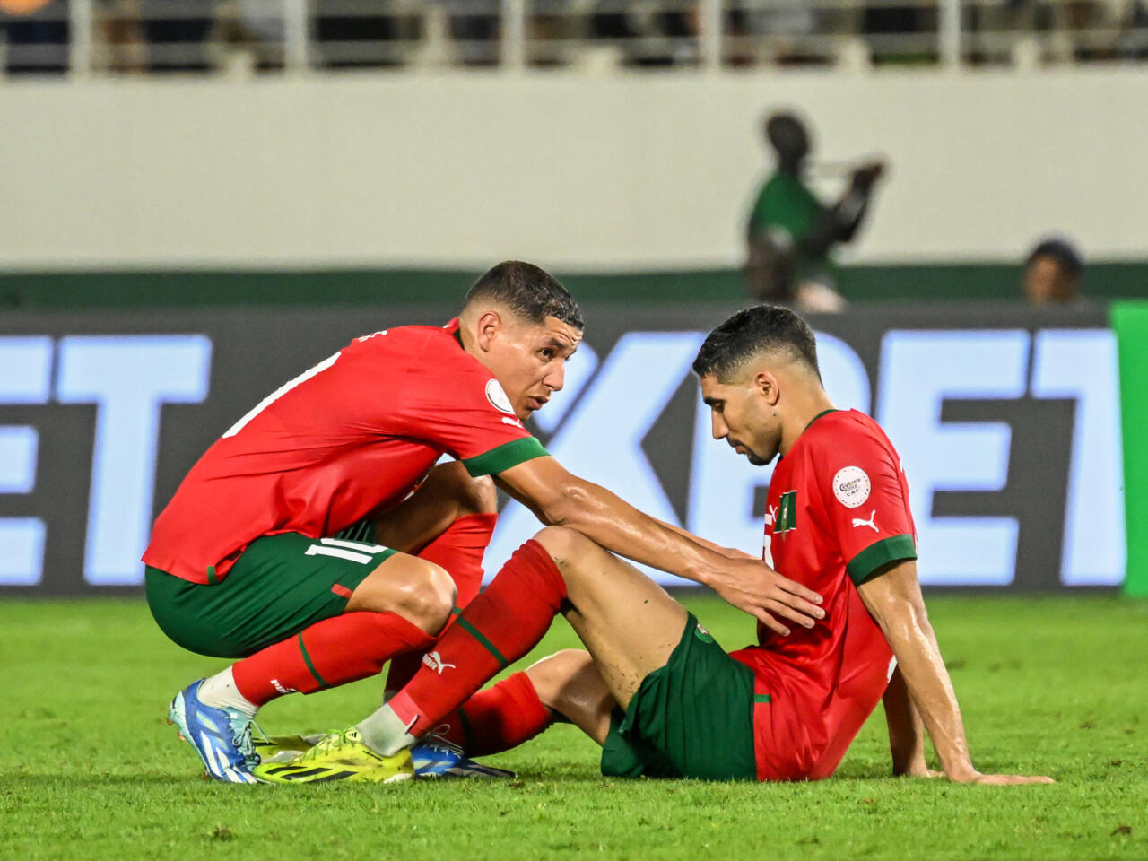 South Africa Shock 10-Man Morocco To Set Up Quarter-Final Against Cape Verde