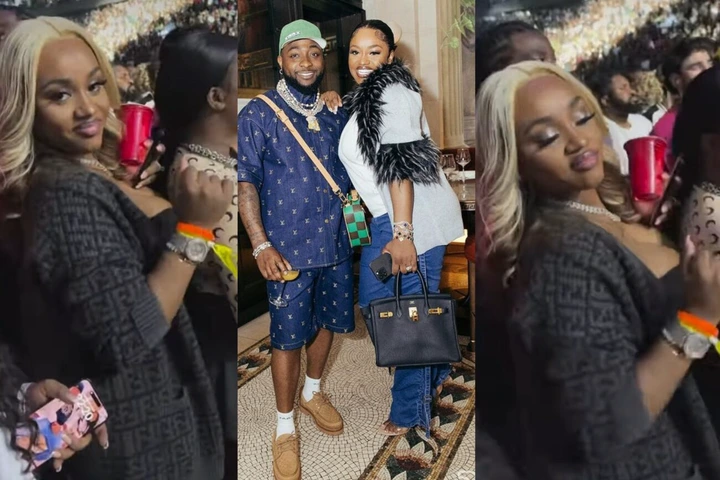 “After they will blame it on Sophia Momodu” Chioma gets slammed for attending Davido’s London concert, 3 months after welcoming twins (Video)