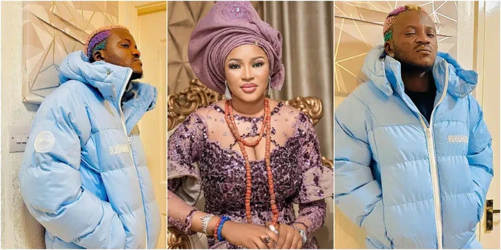 “Thank you for showing me the meaning of love” – Late Alaafin’s wife, Queen Dami appreciates Portable