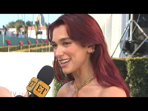 Dua Lipa Dances — and SINGS! — Her Way Into the Golden Globes (Exclusive)