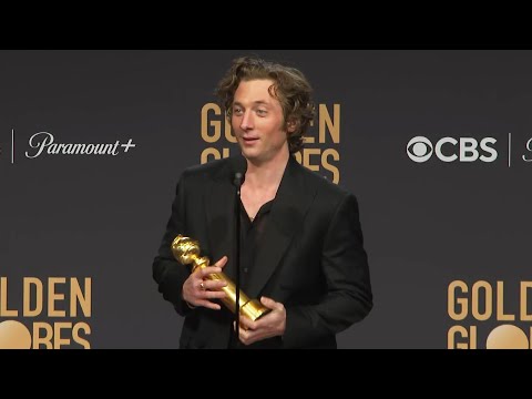 Jeremy Allen White Calls Calvin Klein Ad Attention ‘Bizarre’ After Golden Globes Win