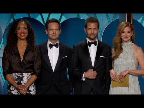 ‘Suits’ Cast REUNITES at 2024 Golden Globes